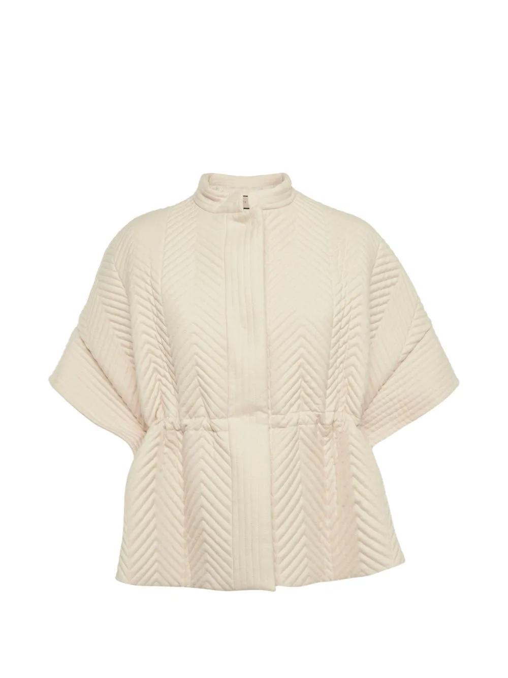 High-Neck Quilted Jacket by Gucci Pre-Owned