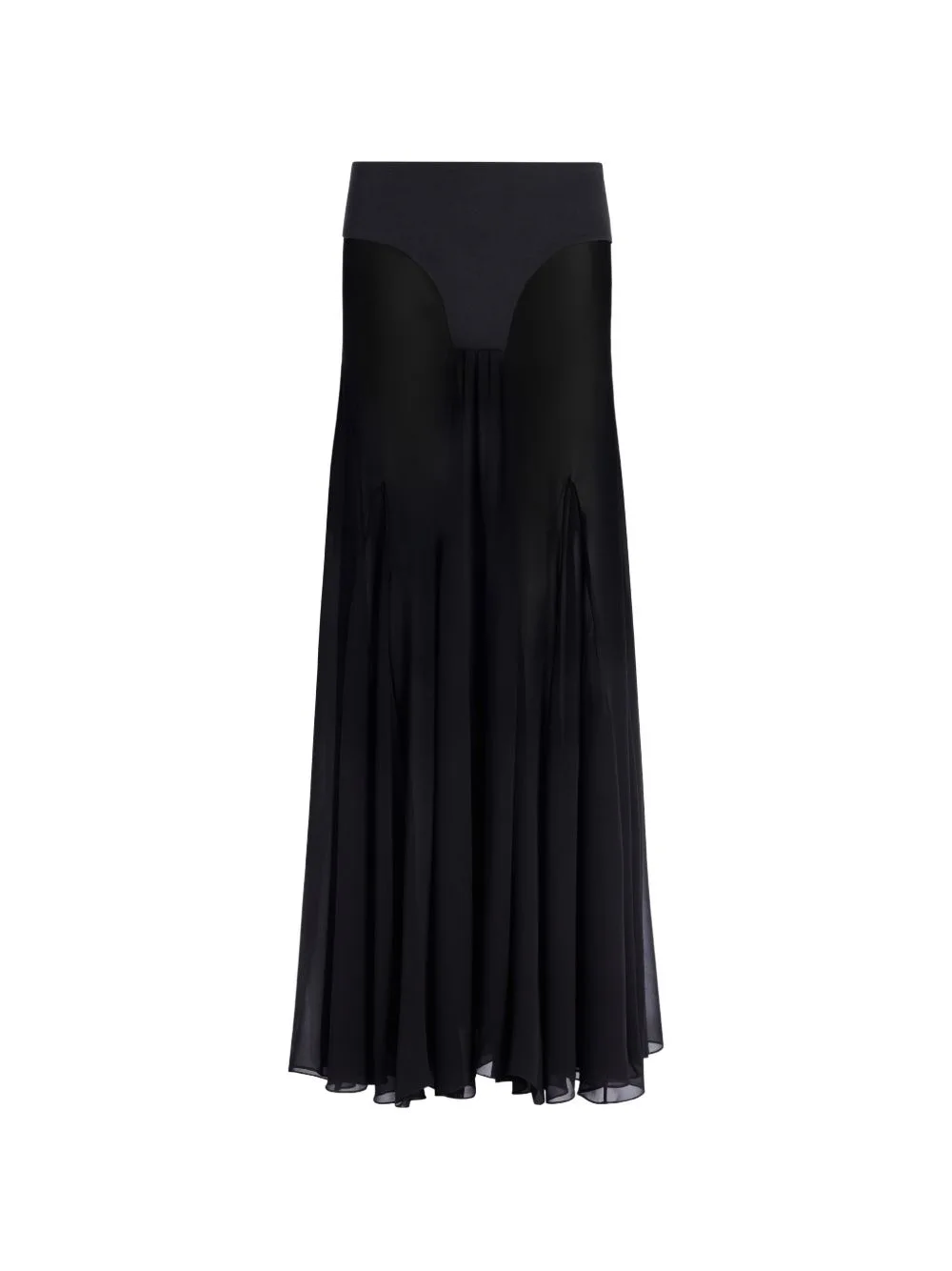 Sheer Panelled Skirt by Jean Paul Gaultier