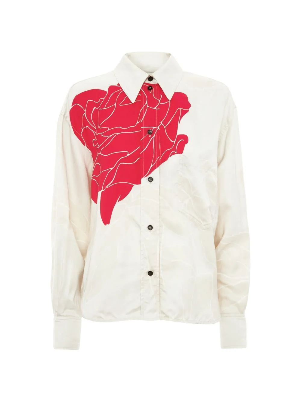 Floral Print Shirt by Victoria Beckham