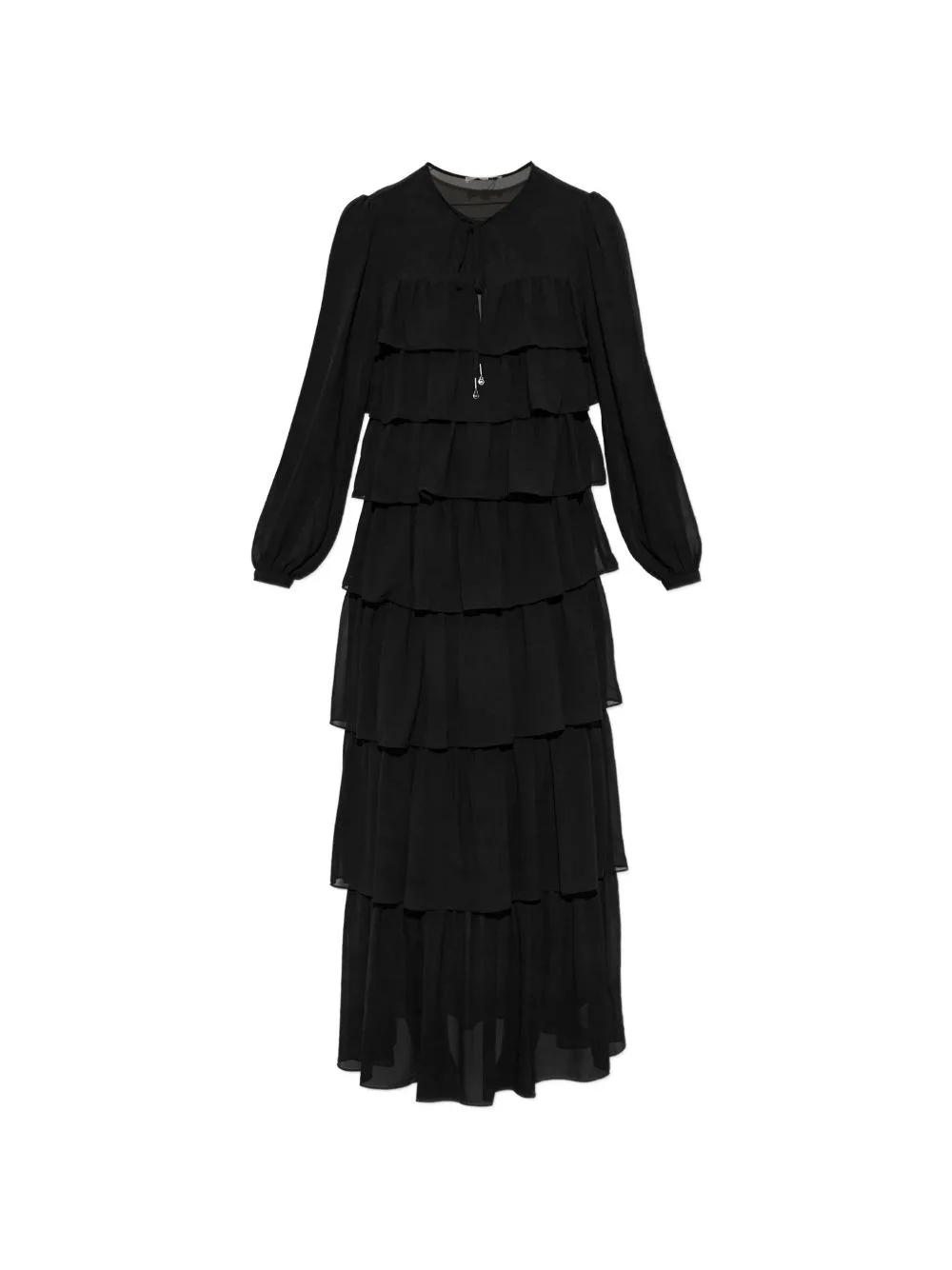Ruffled Georgette Maxi Dress by Michael Michael Kors