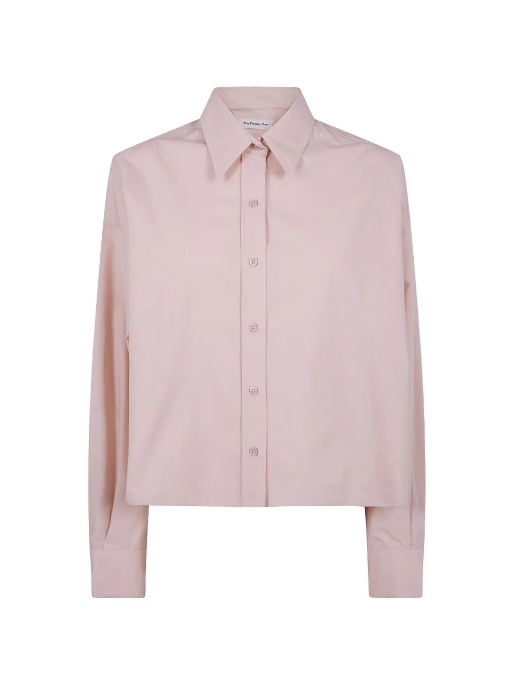 Arlene Dropped-Shoulder Button-Up Shirt by The Frankie Shop