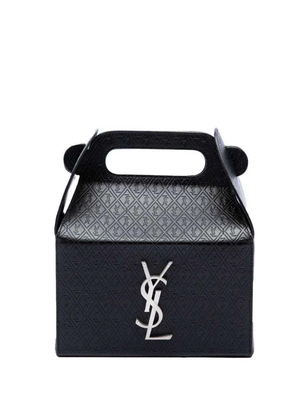 2022 Monogram Leather Take Away Box Handbag by Saint Laurent Pre-Owned