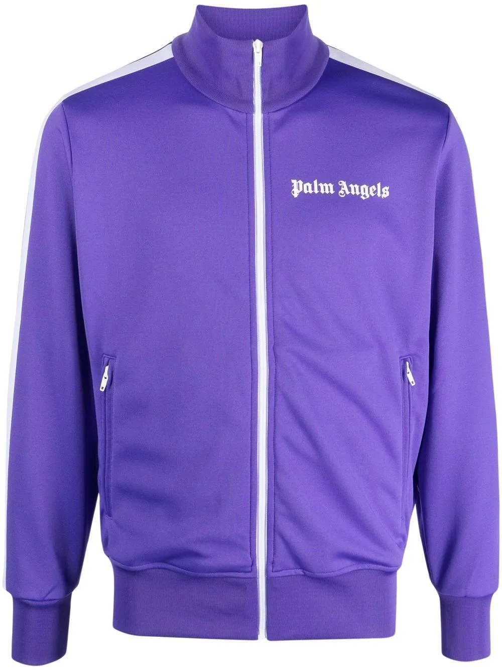 Logo-Print Track Jacket by Palm Angels