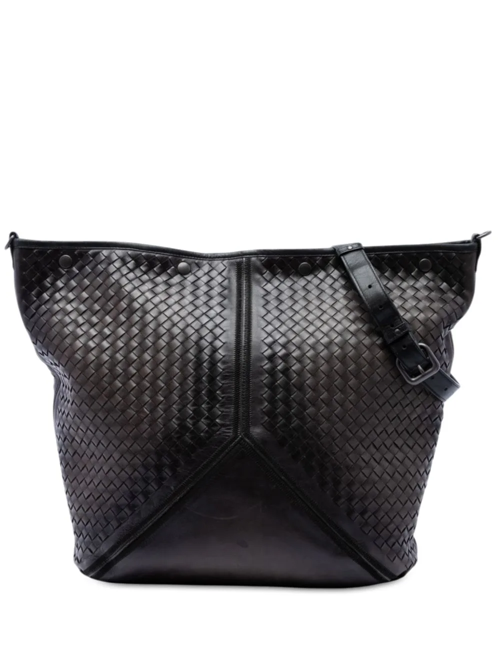 2007-2011 Nappa Intrecciato Travel Bag by Bottega Veneta Pre-Owned