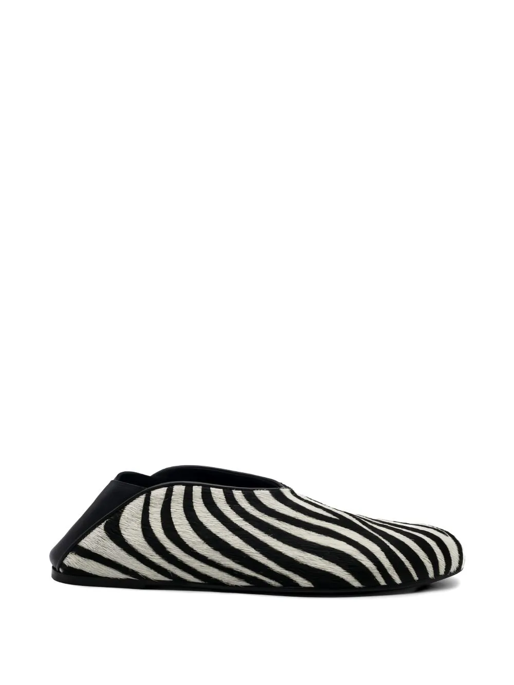 Granny Zebra-Print Mules by GIABORGHINI