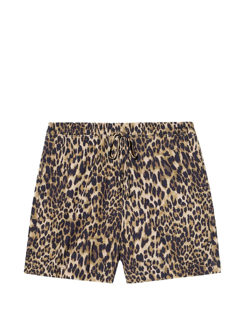 Drawstring Leopard-Print Shorts by Nili Lotan