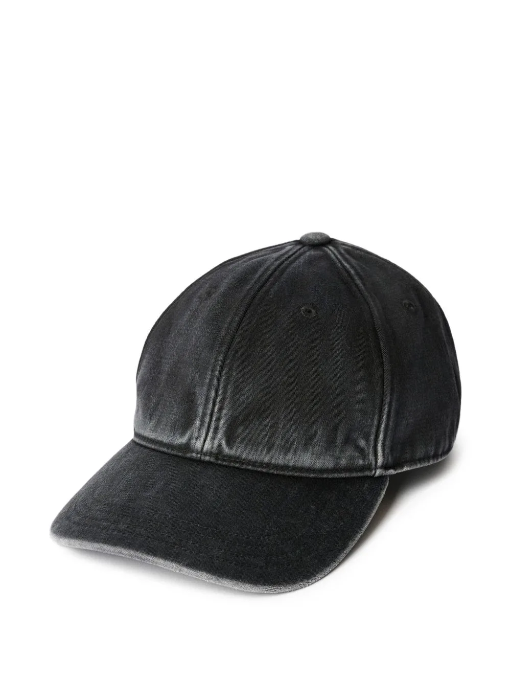 Enzyme-Washed Cotton-Sateen Baseball Cap
