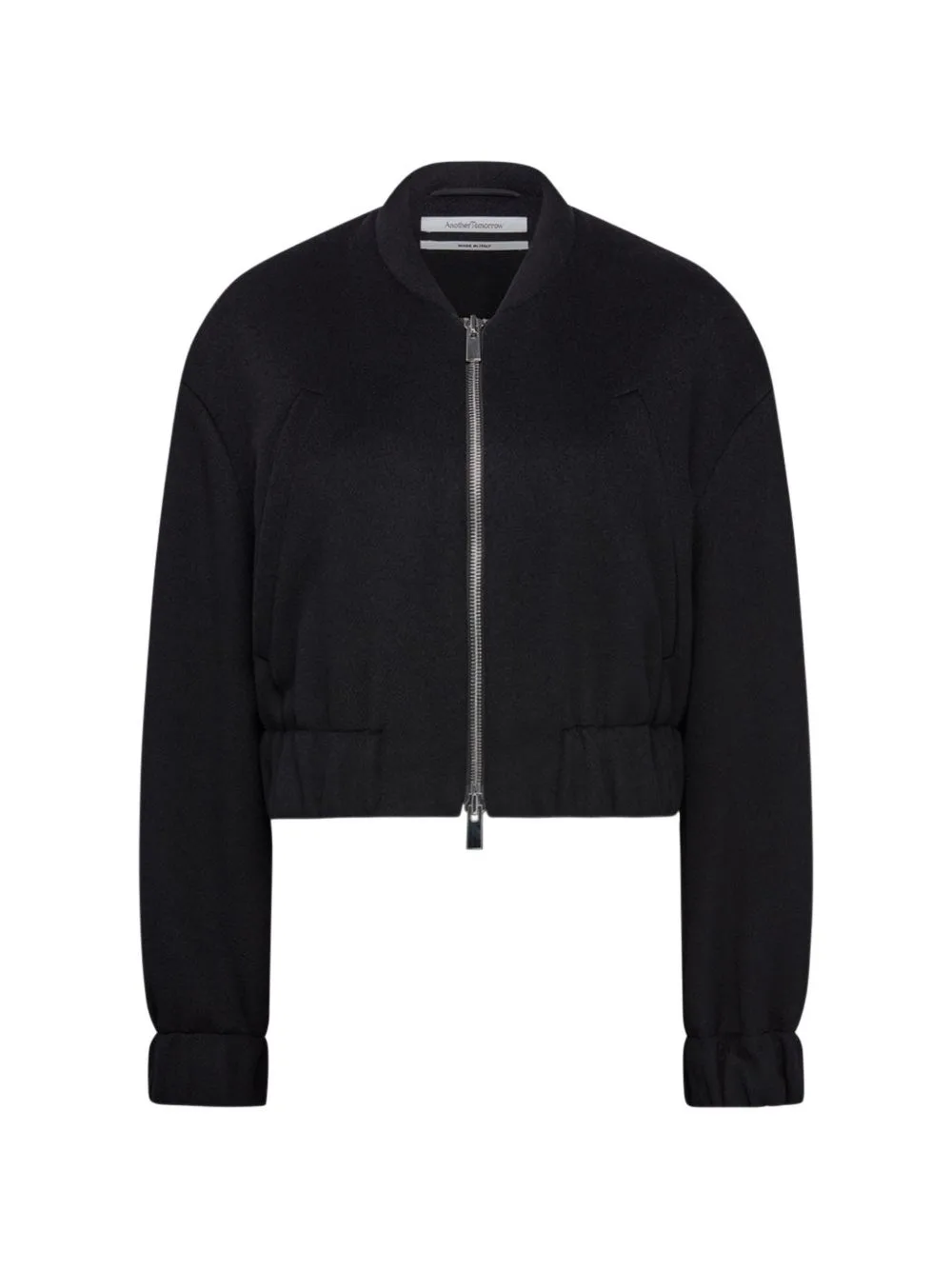 Cropped Wool Bomber Jacket by Another Tomorrow