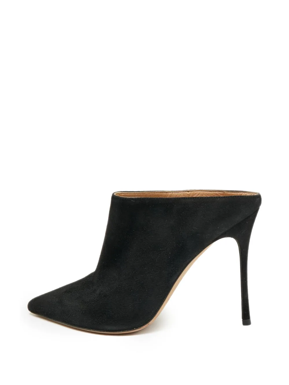 Godiva Pointed-Toe Mules by Sergio Rossi Vintage
