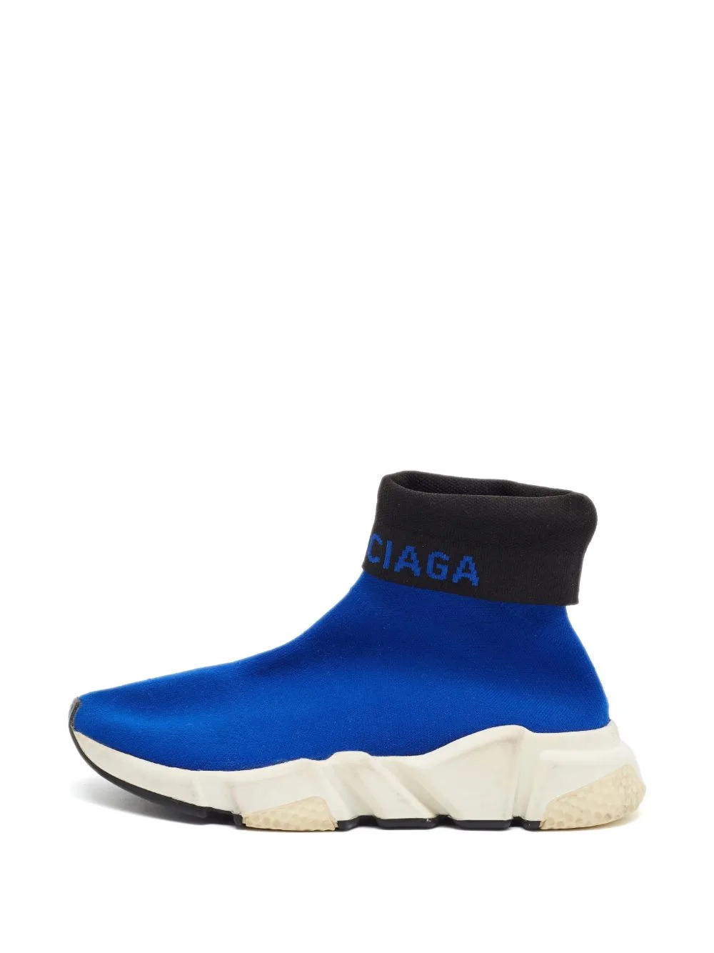 Speed Foldover-Ankle Sneakers by Balenciaga Pre-Owned