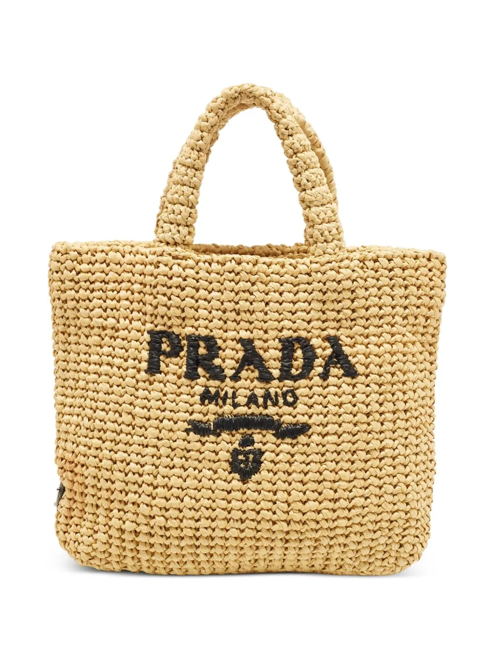 Crochet Raffia Tote Bag