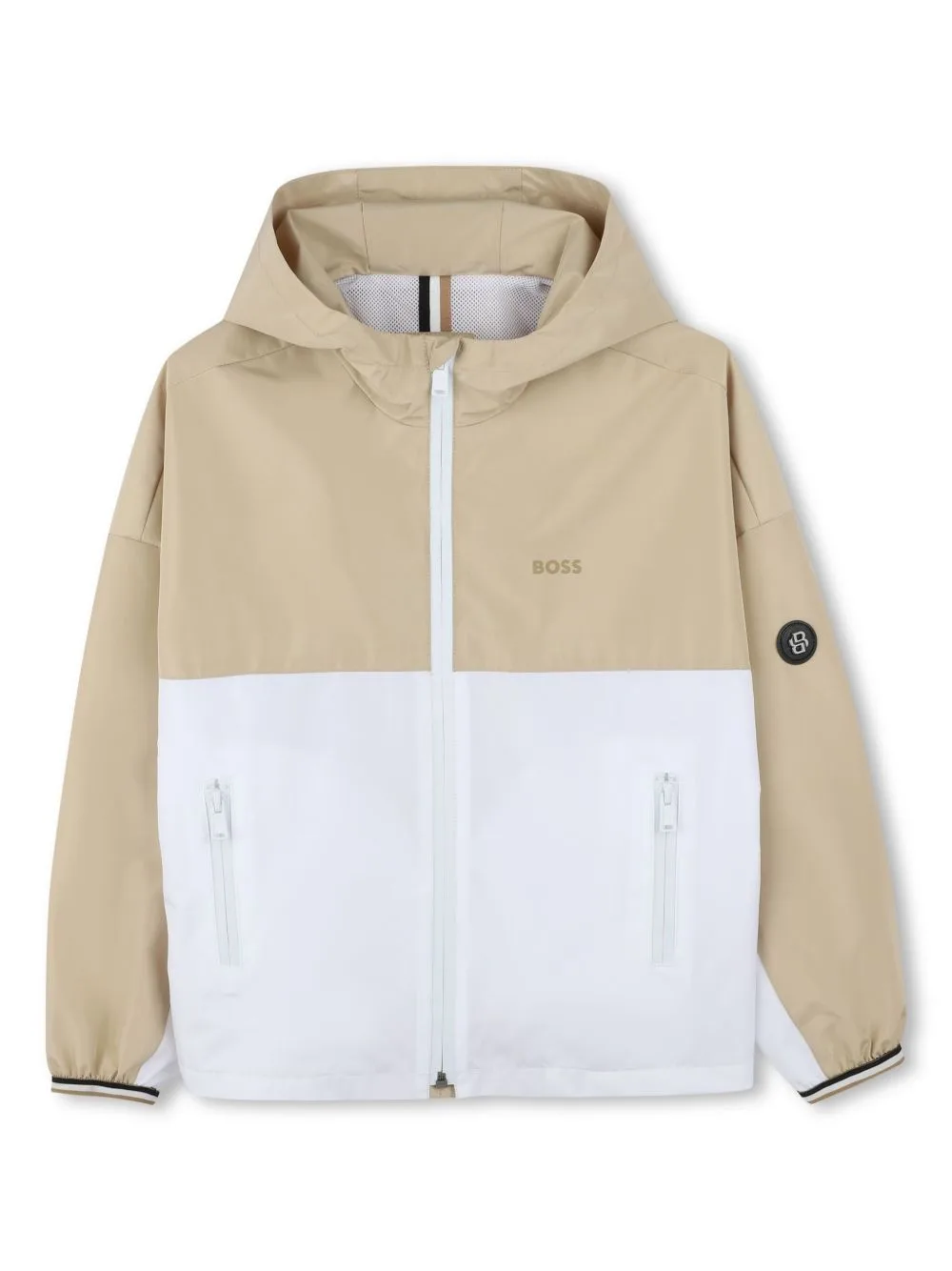 Two-Tone Bomber Jacket by BOSS Kidswear