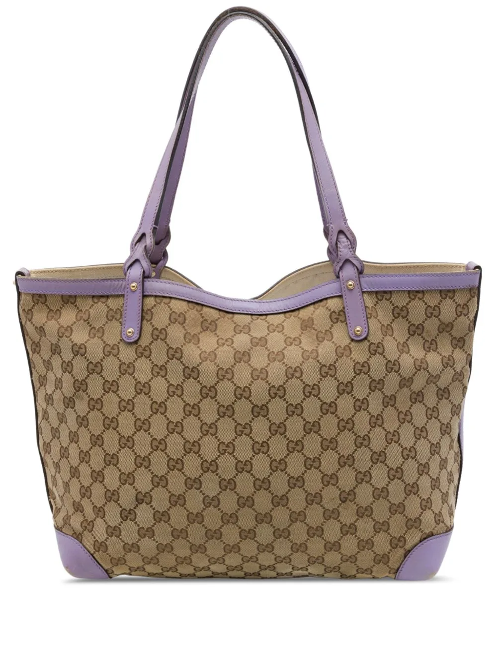 2016-2026 Medium GG Canvas Craft Tote Bag