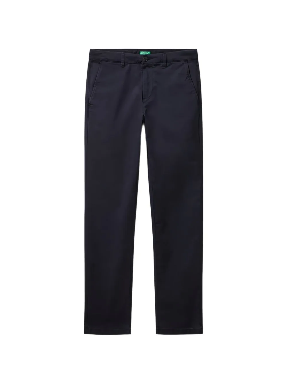 Straight-Leg Cotton Trousers by Benetton