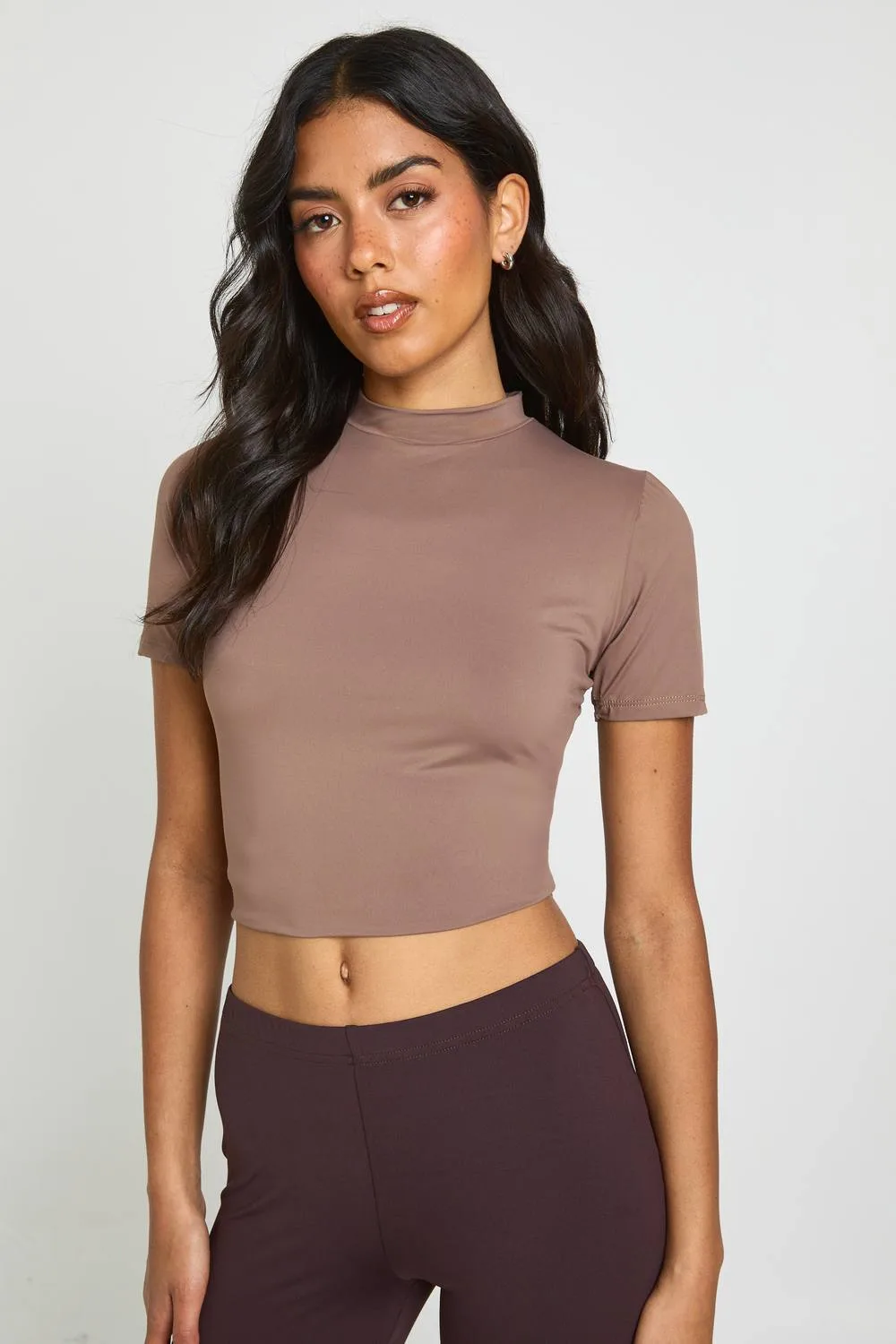Second Skin Crew Neck Everyday T-Shirt by boohoo