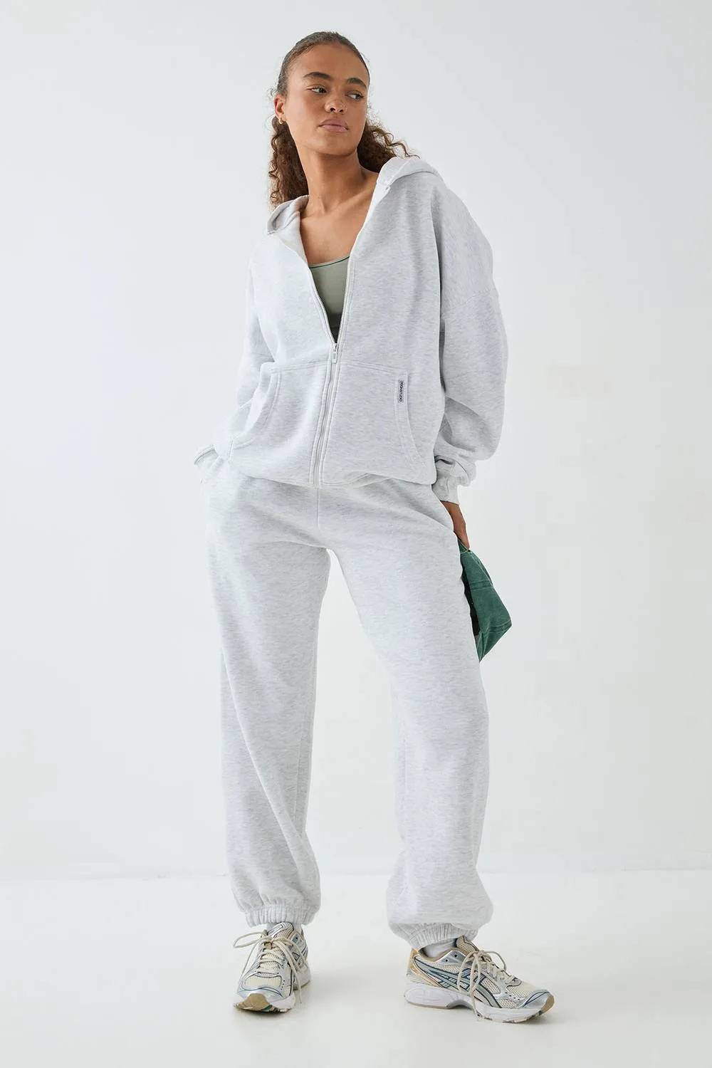 Oversized Cuffed Jogger Pants by DSGN Studio
