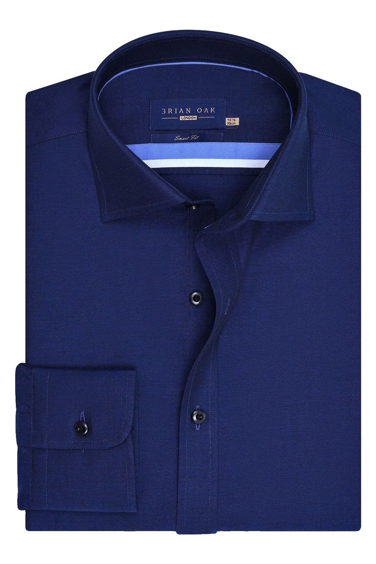 Smart Fit Royal Blue Dress Shirt by Brian Oak