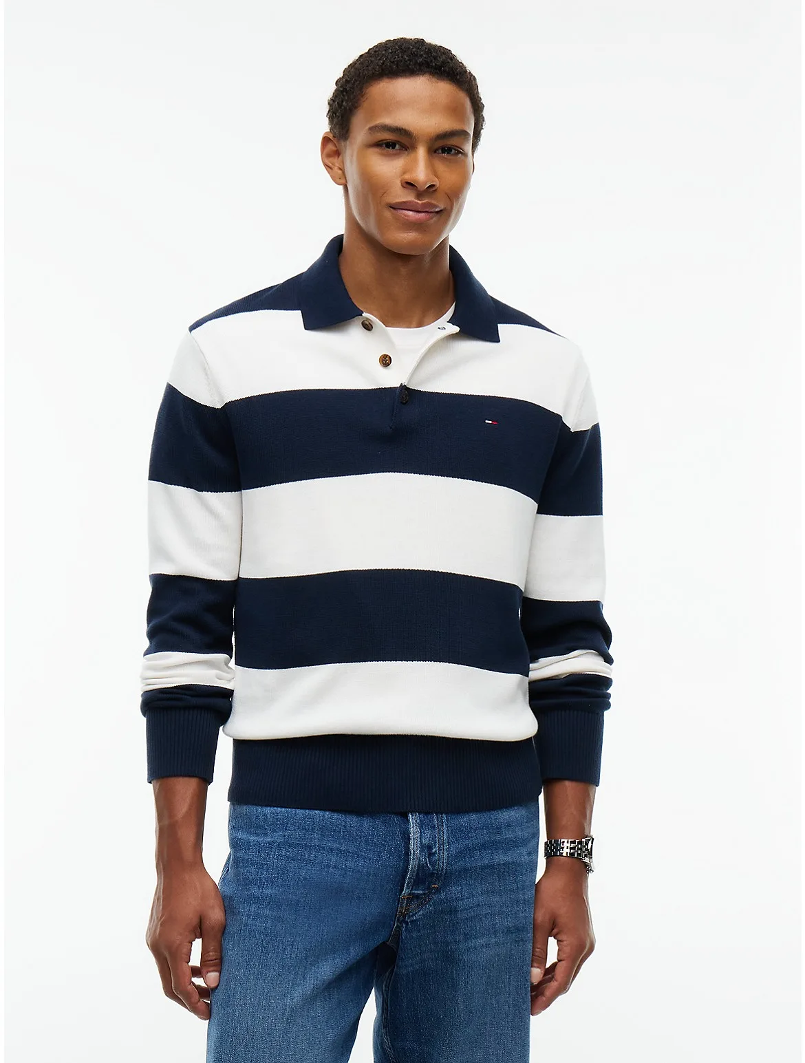 Tommy Jeans Slim Fit Sweater Polo