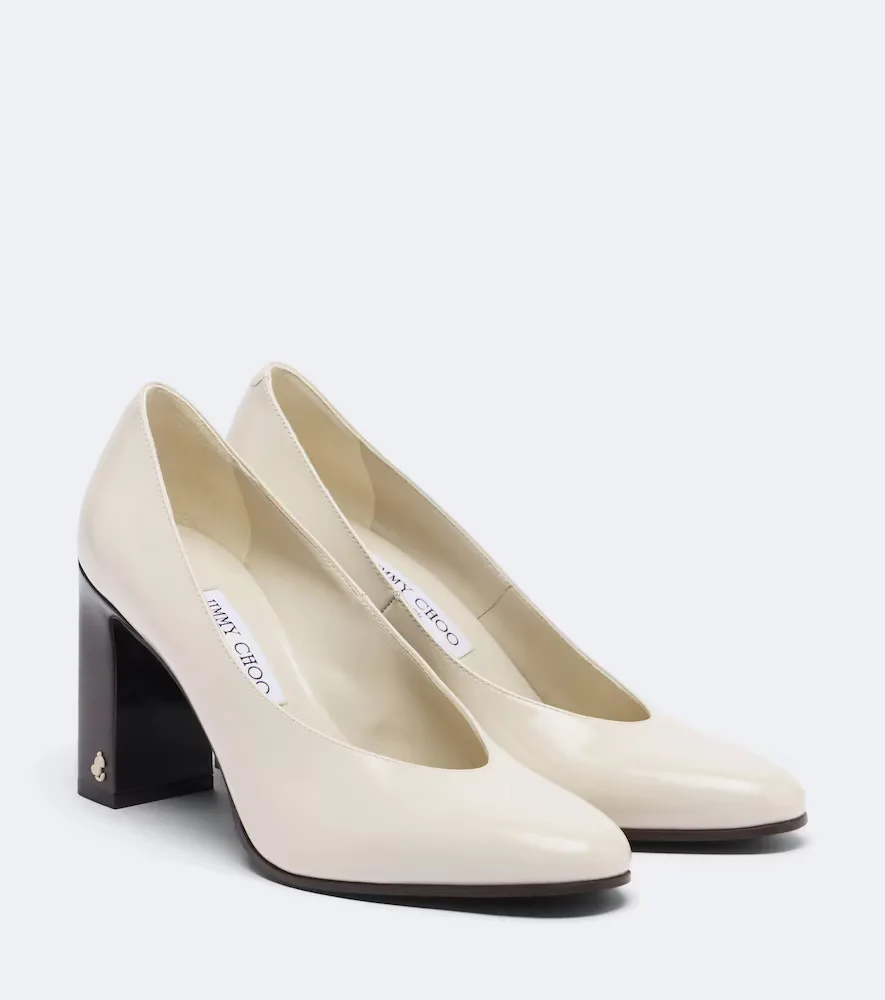 Eyla Patent Leather Pumps by Jimmy Choo