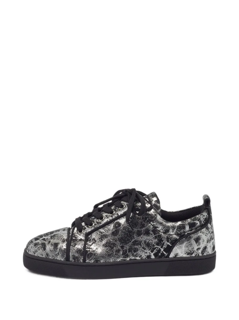 Louis Junior Textured Sneakers by Christian Louboutin Pre-Owned