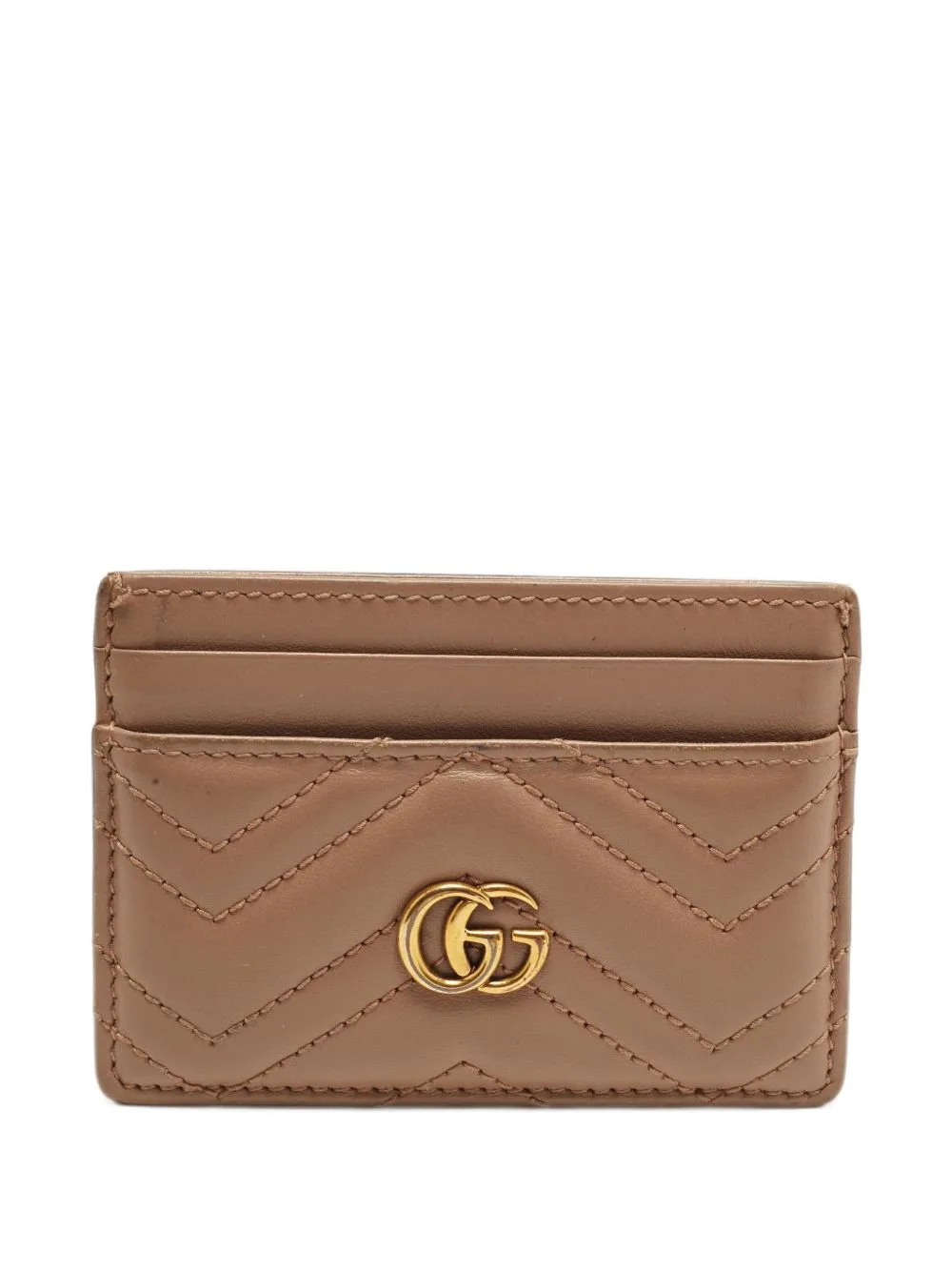 GG Marmont Matelassé Card Holder