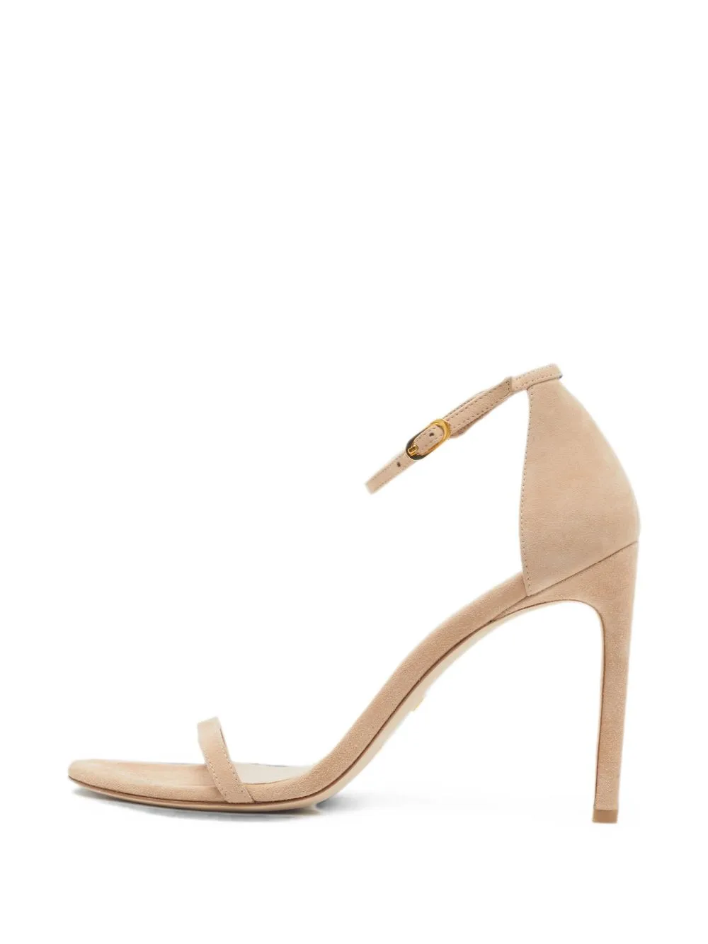 Nudist Ankle-Strap Sandals by Stuart Weitzman