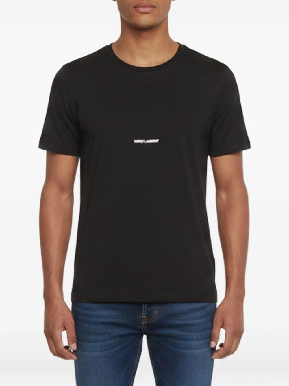 Logo-Print T-Shirt by Saint Laurent Pre-Owned