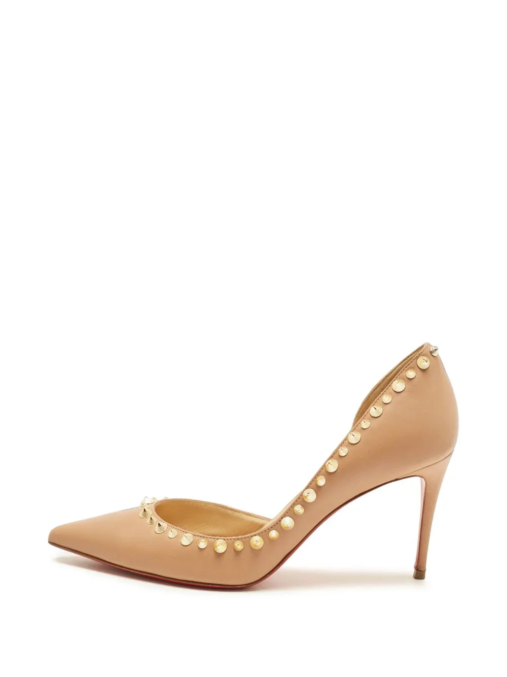 D'Orsay Studded Pumps by Christian Louboutin Pre-Owned