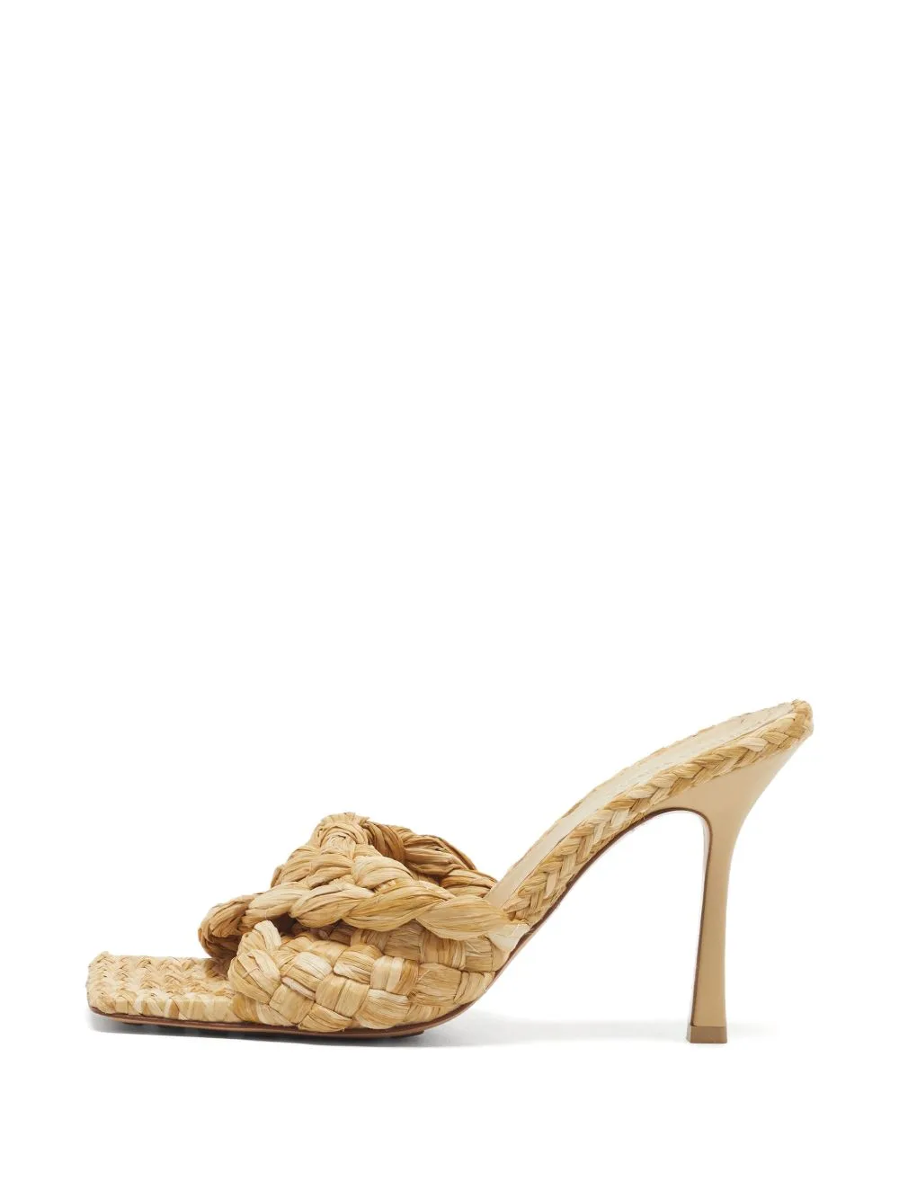 Stretch Twisted Intrecciato Slide Sandals by Bottega Veneta Pre-Owned