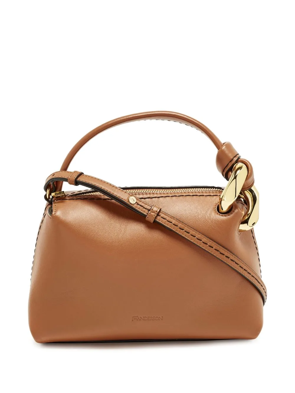 Small Corner Chain-Link Shoulder Bag by JW Anderson