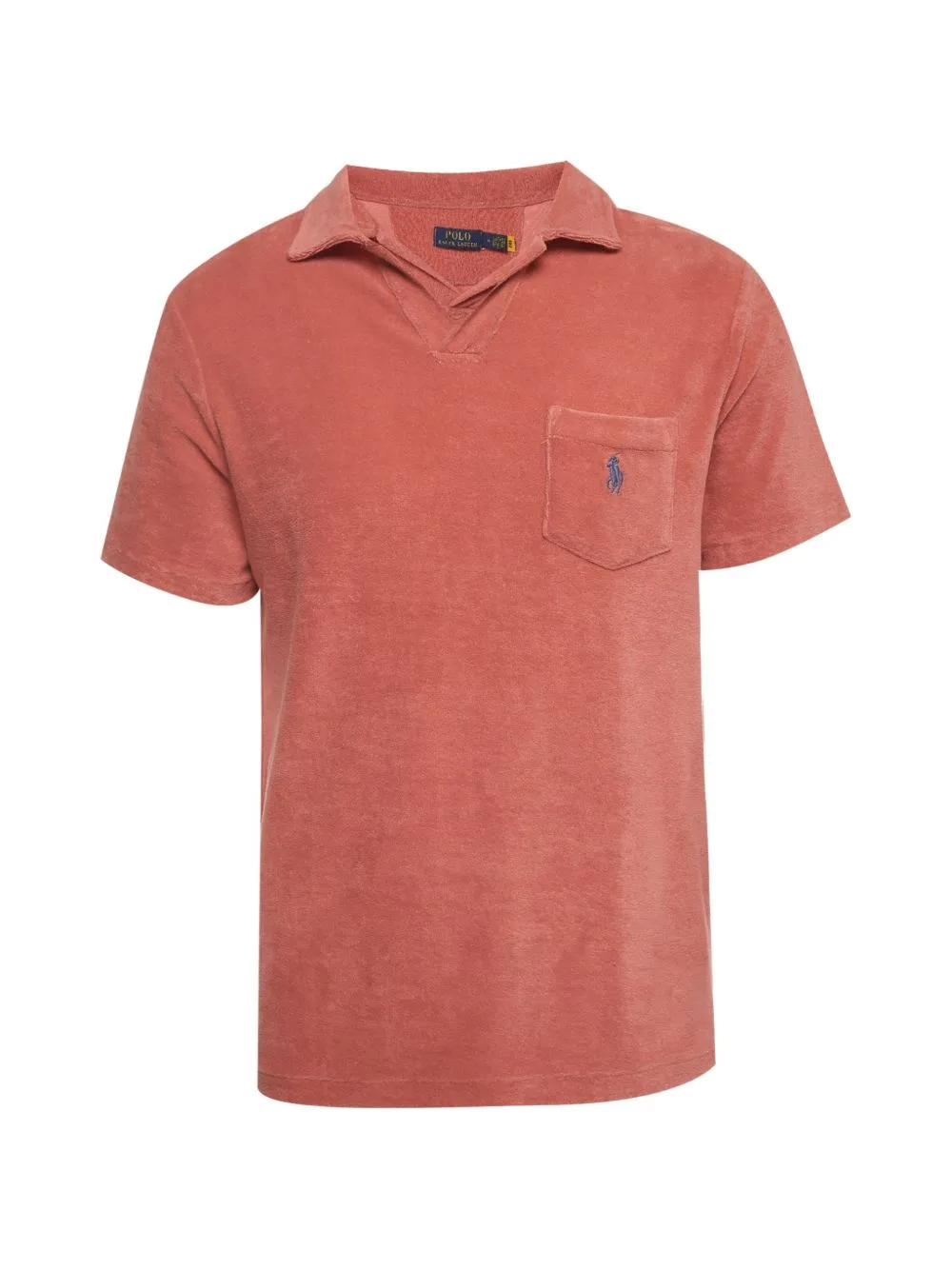 Terry Open-Collar T-Shirt by Polo Ralph Lauren Vintage