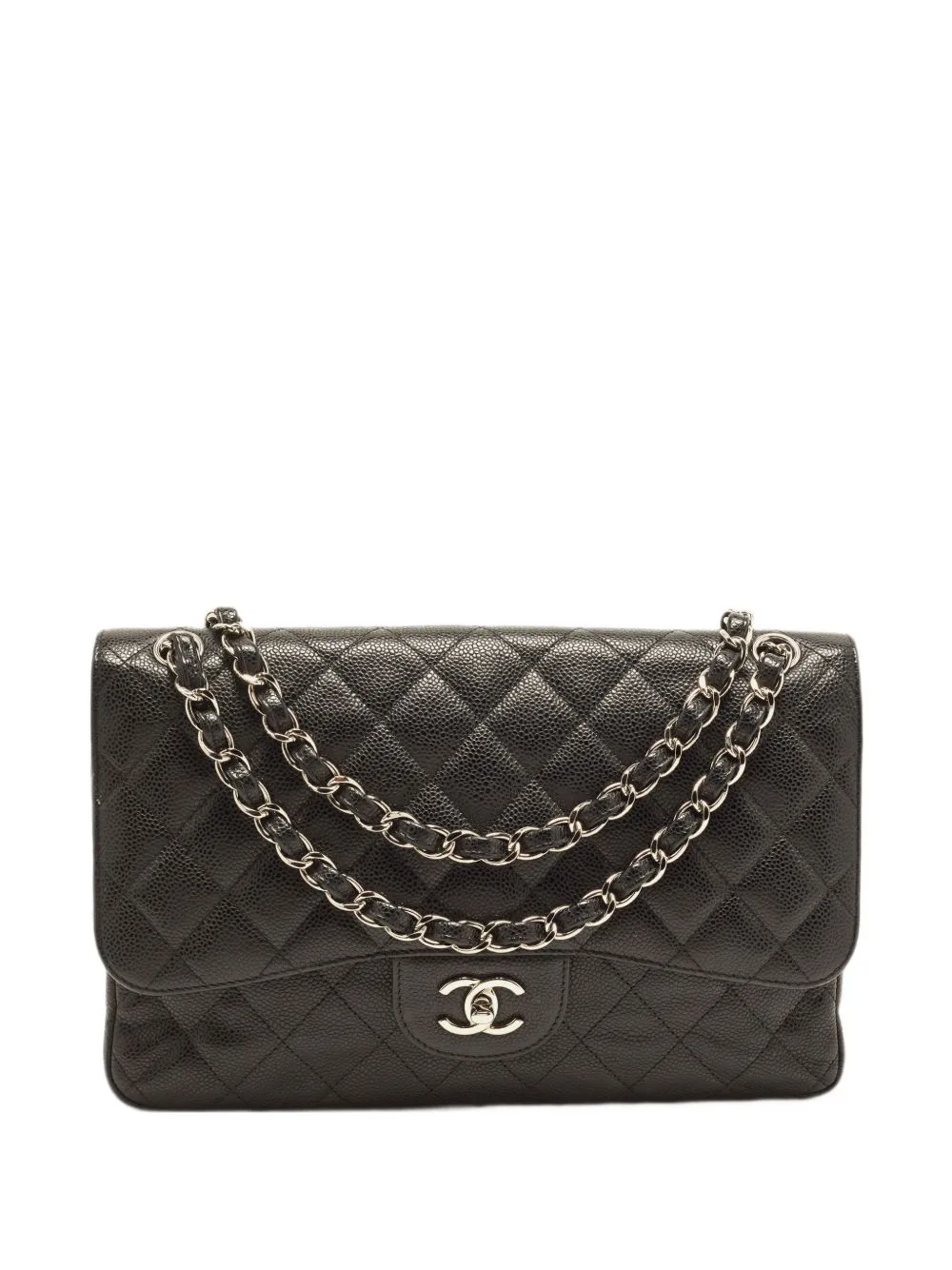 2012-2013 Classic Double Flap Jumbo Shoulder Bag by CHANEL Pre-Owned