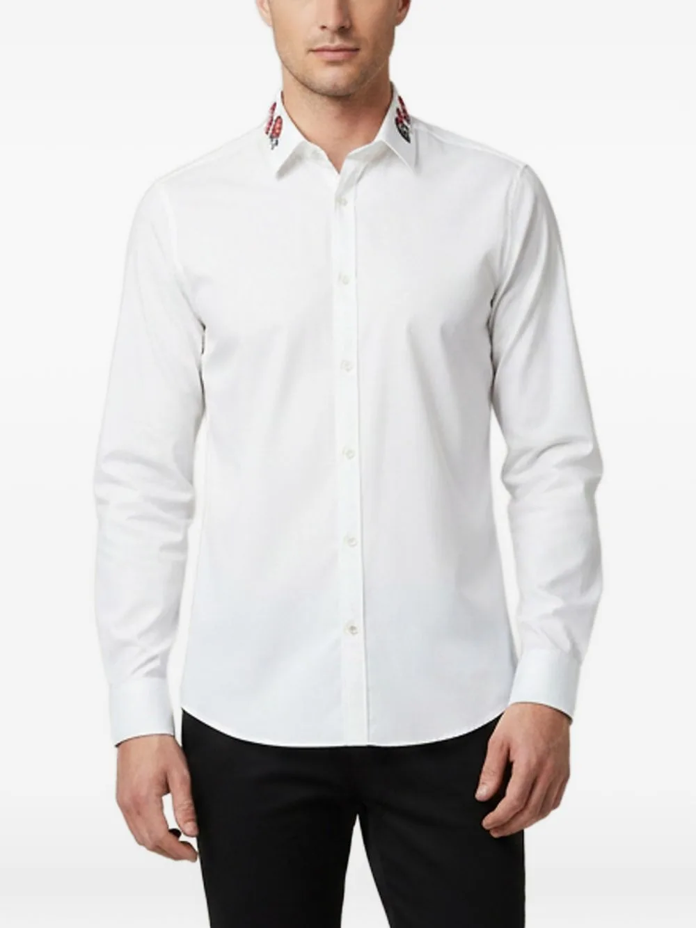 Snake Embellished Shirt by Gucci Pre-Owned