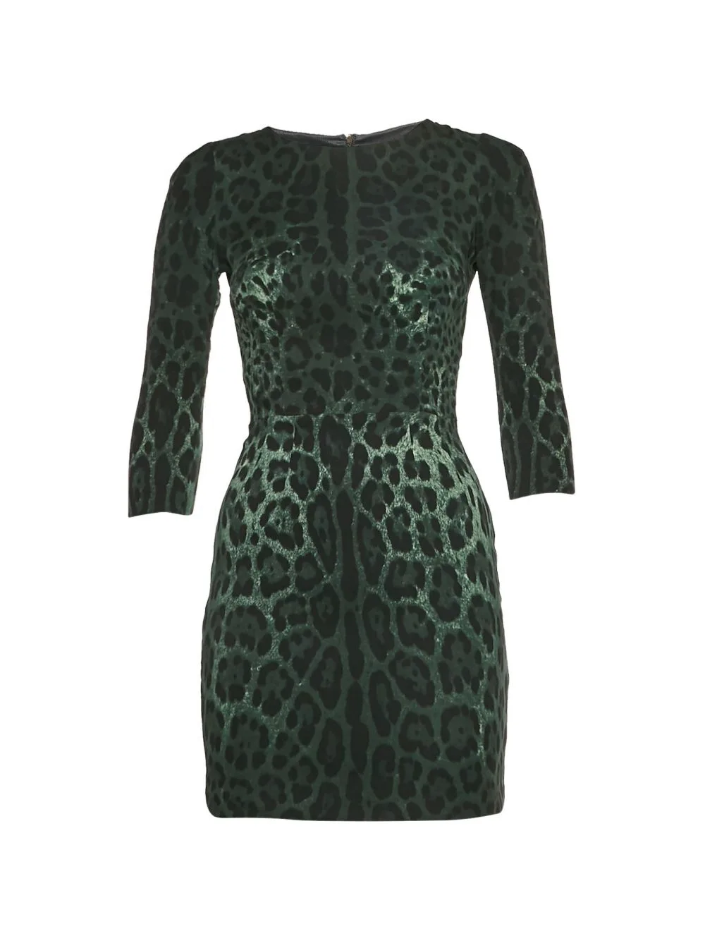 Leopard-Print Mini Dress by Dolce & Gabbana Pre-Owned