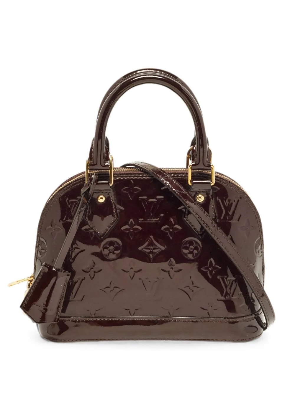 Alma BB Monogram Vernis Handbag by Louis Vuitton Pre-Owned