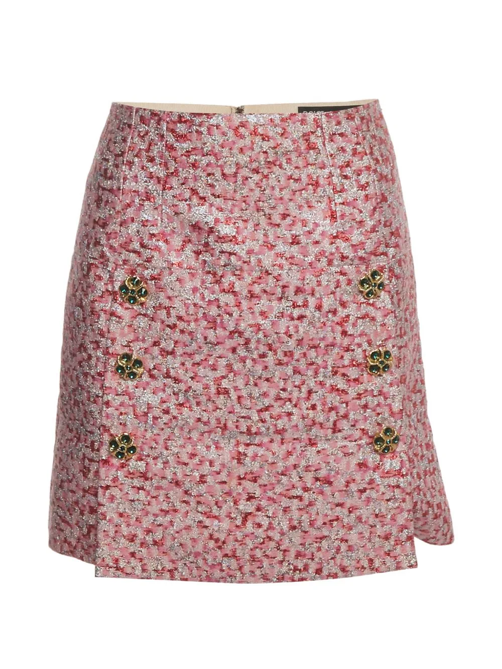 Jacquard Mini Skirt by Dolce & Gabbana Pre-Owned