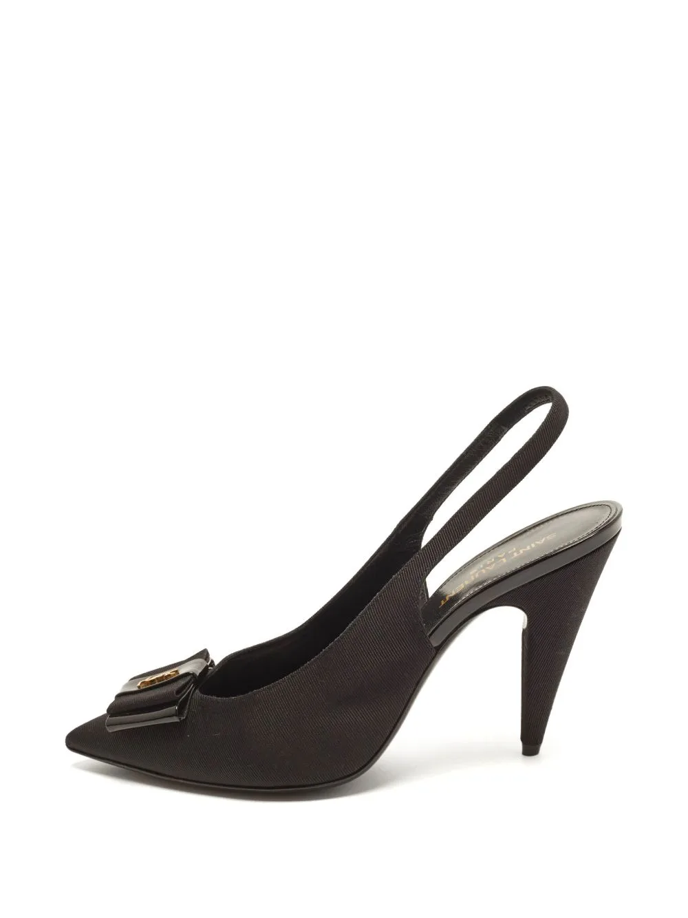 Anais Bow Slingback Pumps by Saint Laurent Pre-Owned