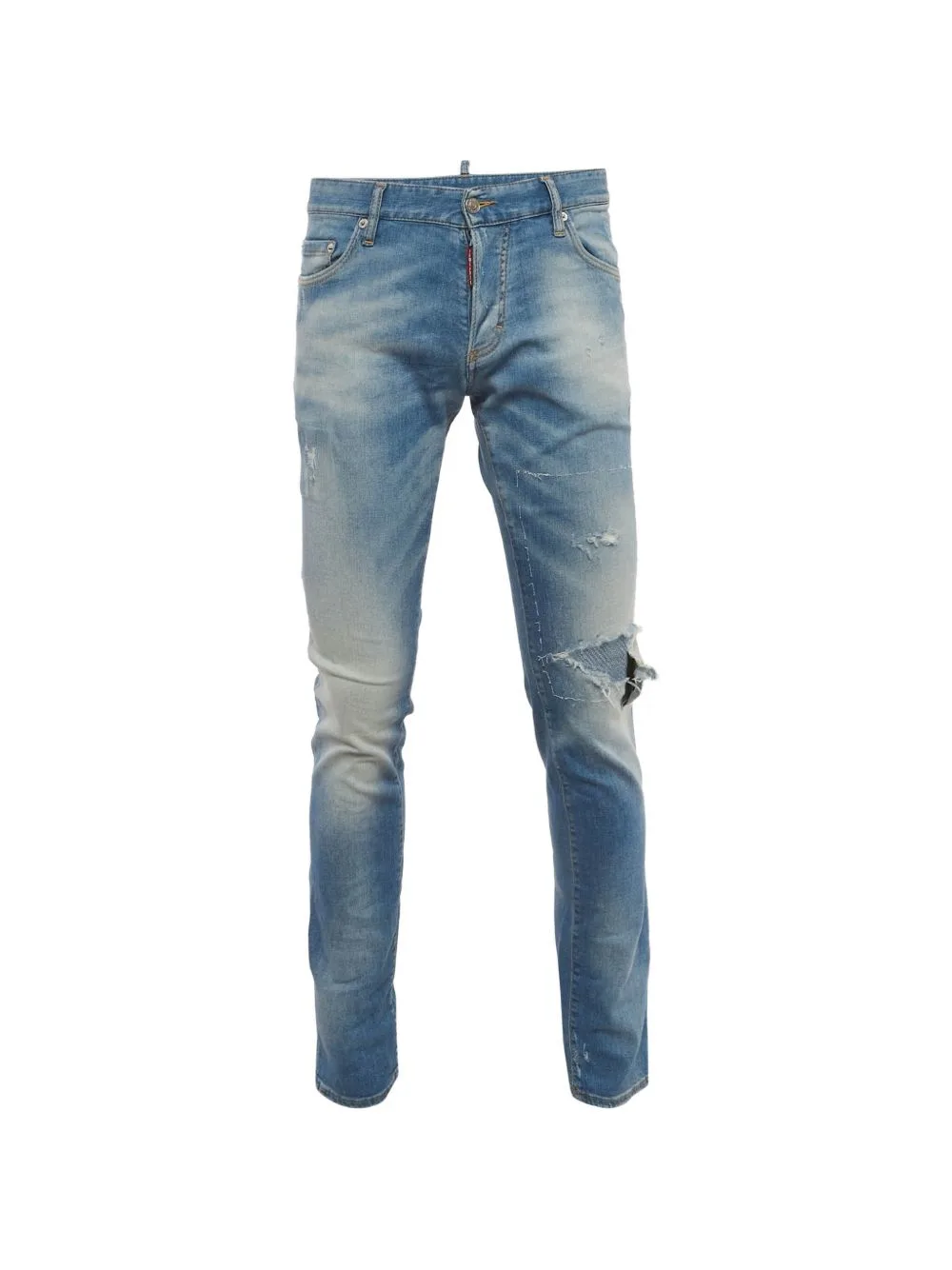 Distressed Slim-Fit Jeans by DSQUARED2