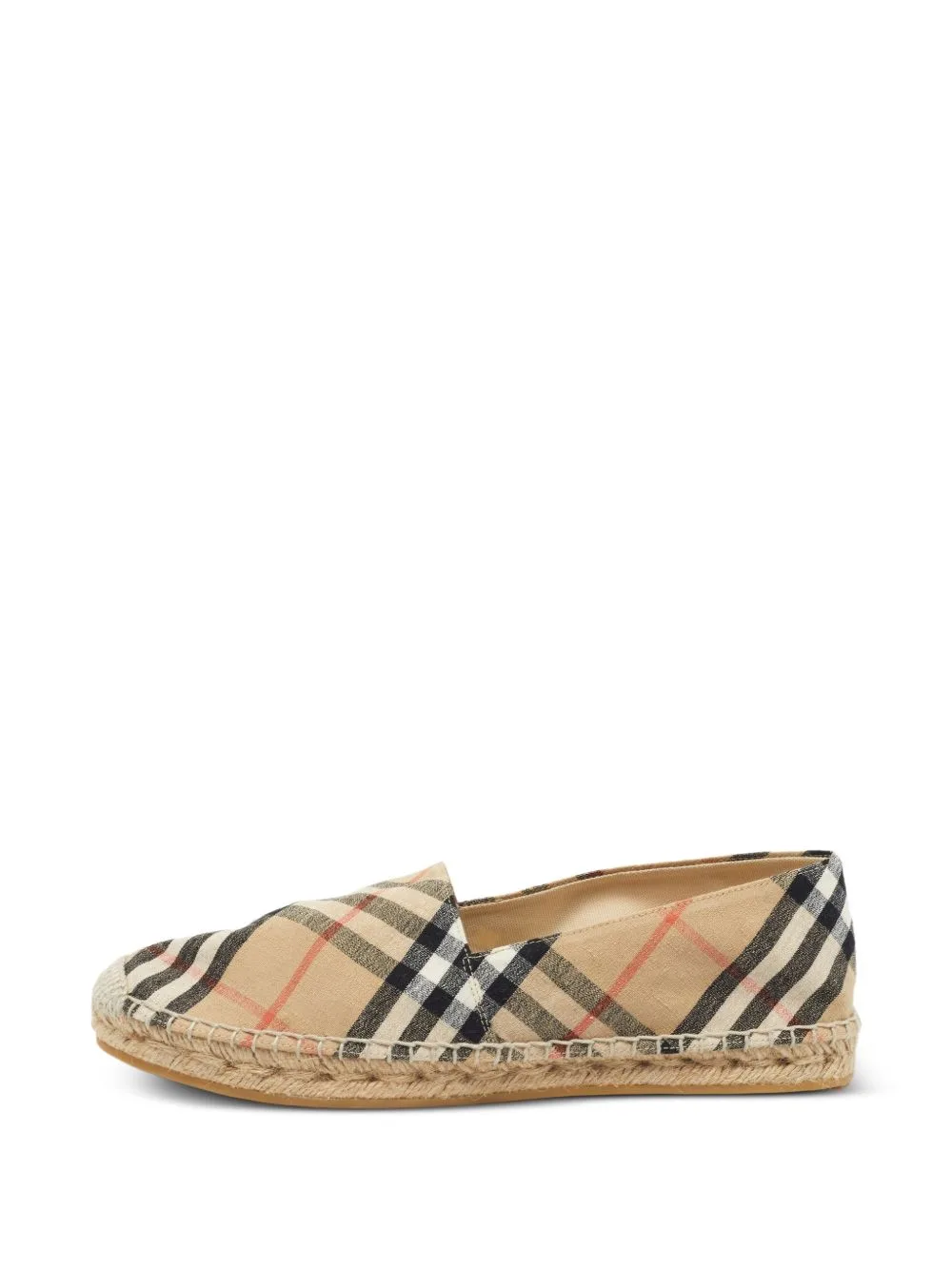 Check Mews Espadrilles by Burberry Pre-Owned