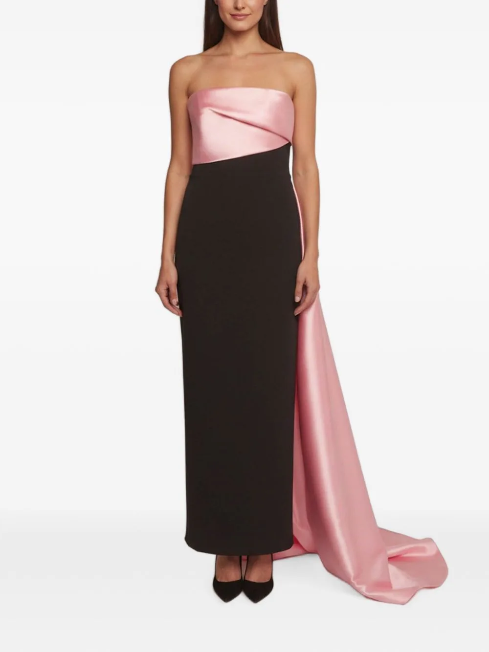 Kinsley Strapless Maxi Dress by Solace London