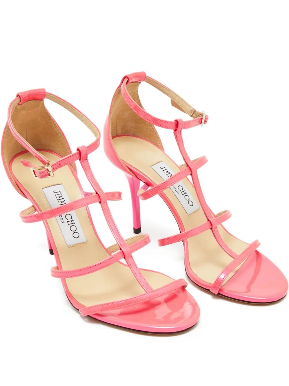 Thistle Patent-Leather Sandals by Jimmy Choo Pre-Owned