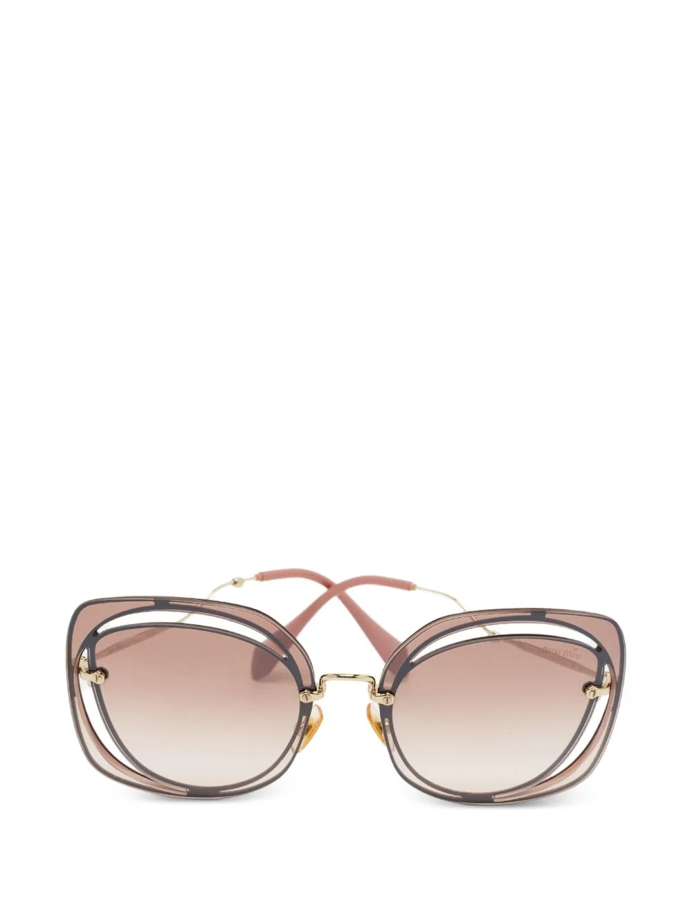 SMU 54S Cut-Out Butterfly Sunglasses by Miu Miu Pre-Owned