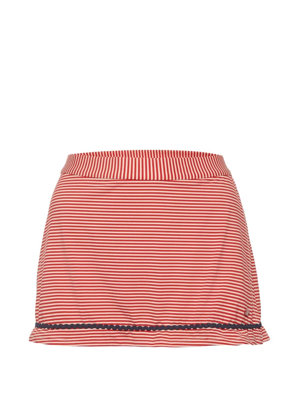 Striped Jersey Mini Skirt by Emporio Armani Pre-Owned
