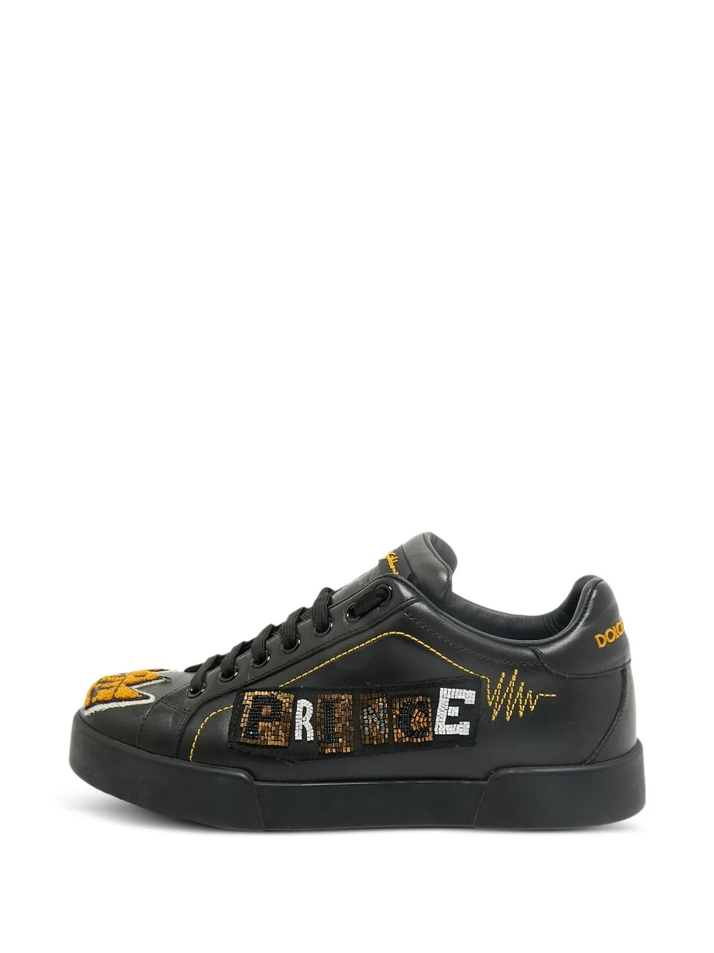 Portofino Prince Lace-Up Sneakers by Dolce & Gabbana Pre-Owned