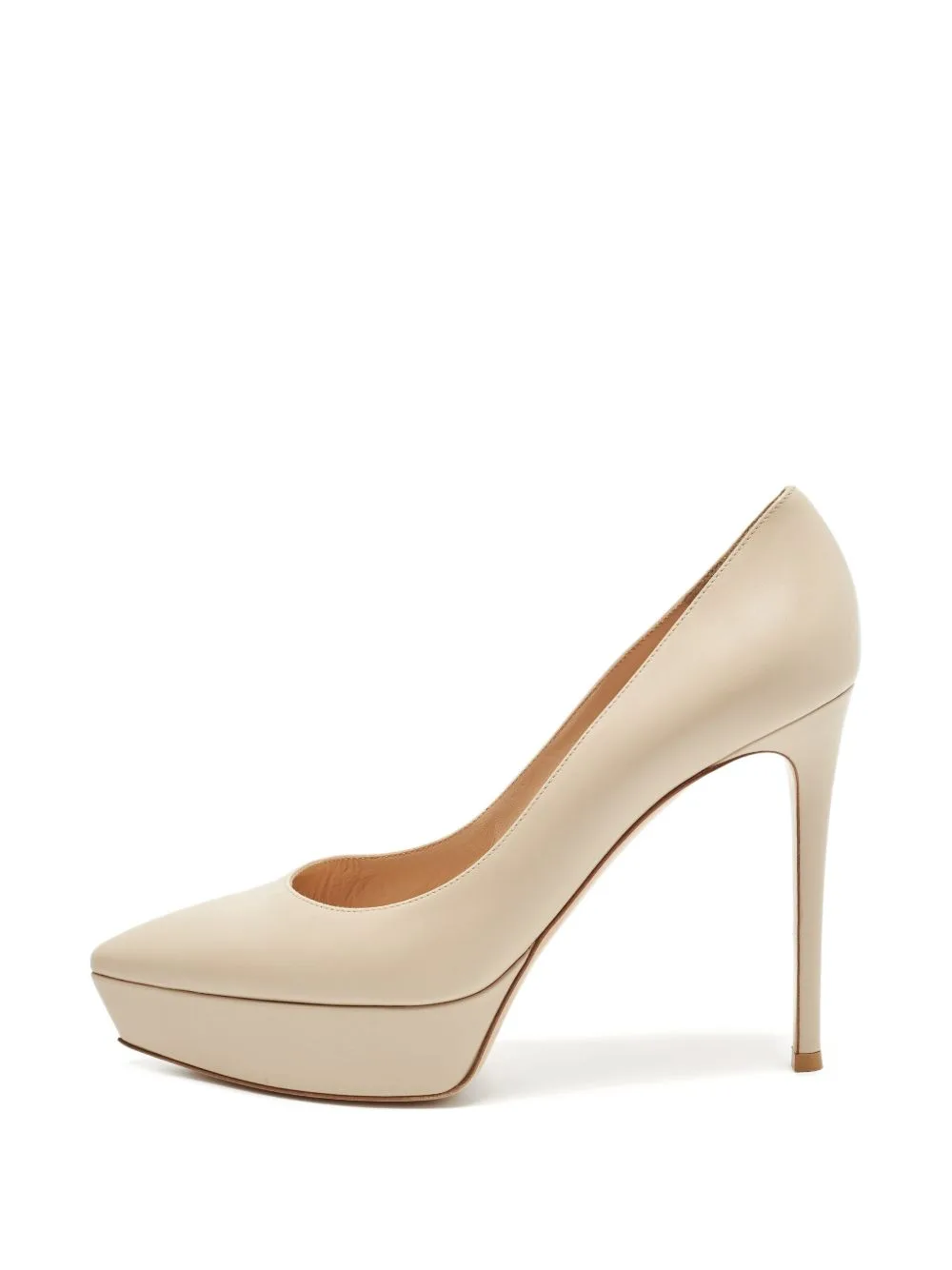 Pointed-Toe Platform Pumps by Gianvito Rossi