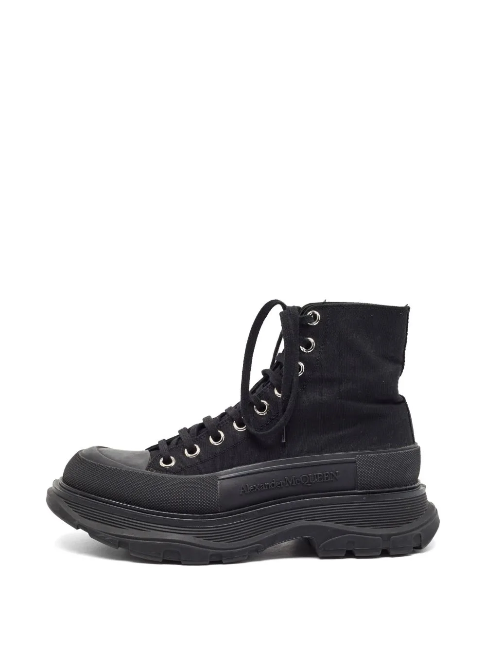 Tread Slick Lace-Up Sneakers by Alexander McQueen Pre-Owned