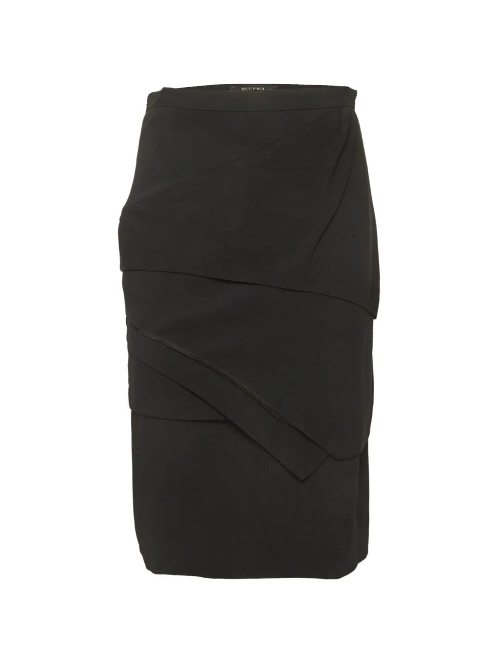 Layered Pencil Skirt by Etro Pre-Owned