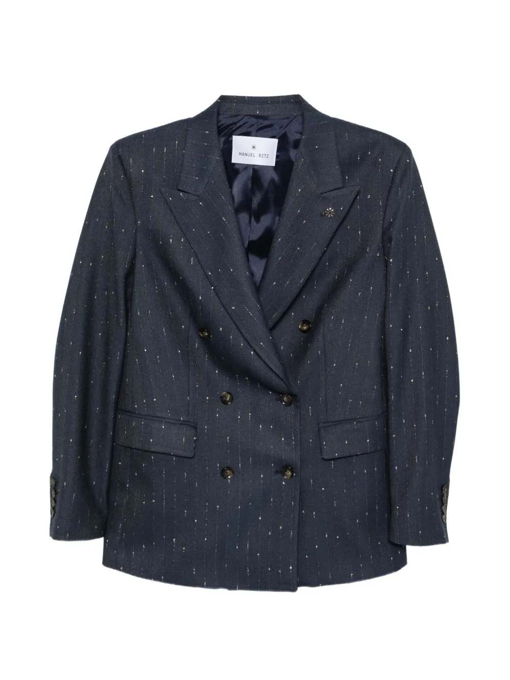 Pinstripe Double-Breasted Jacket by Manuel Ritz