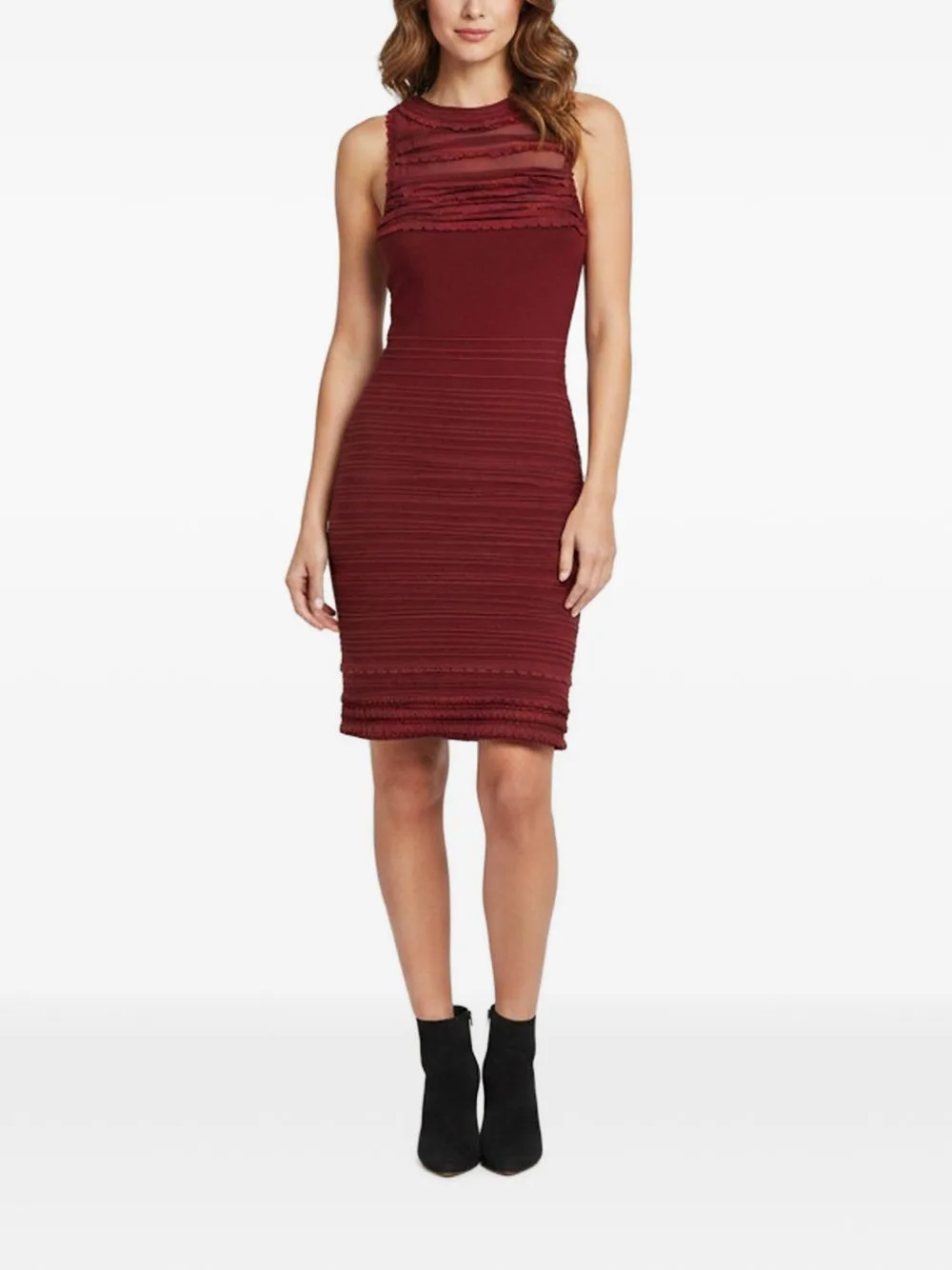 Mesh Panel Bodycon Mini Dress by Roberto Cavalli Vintage