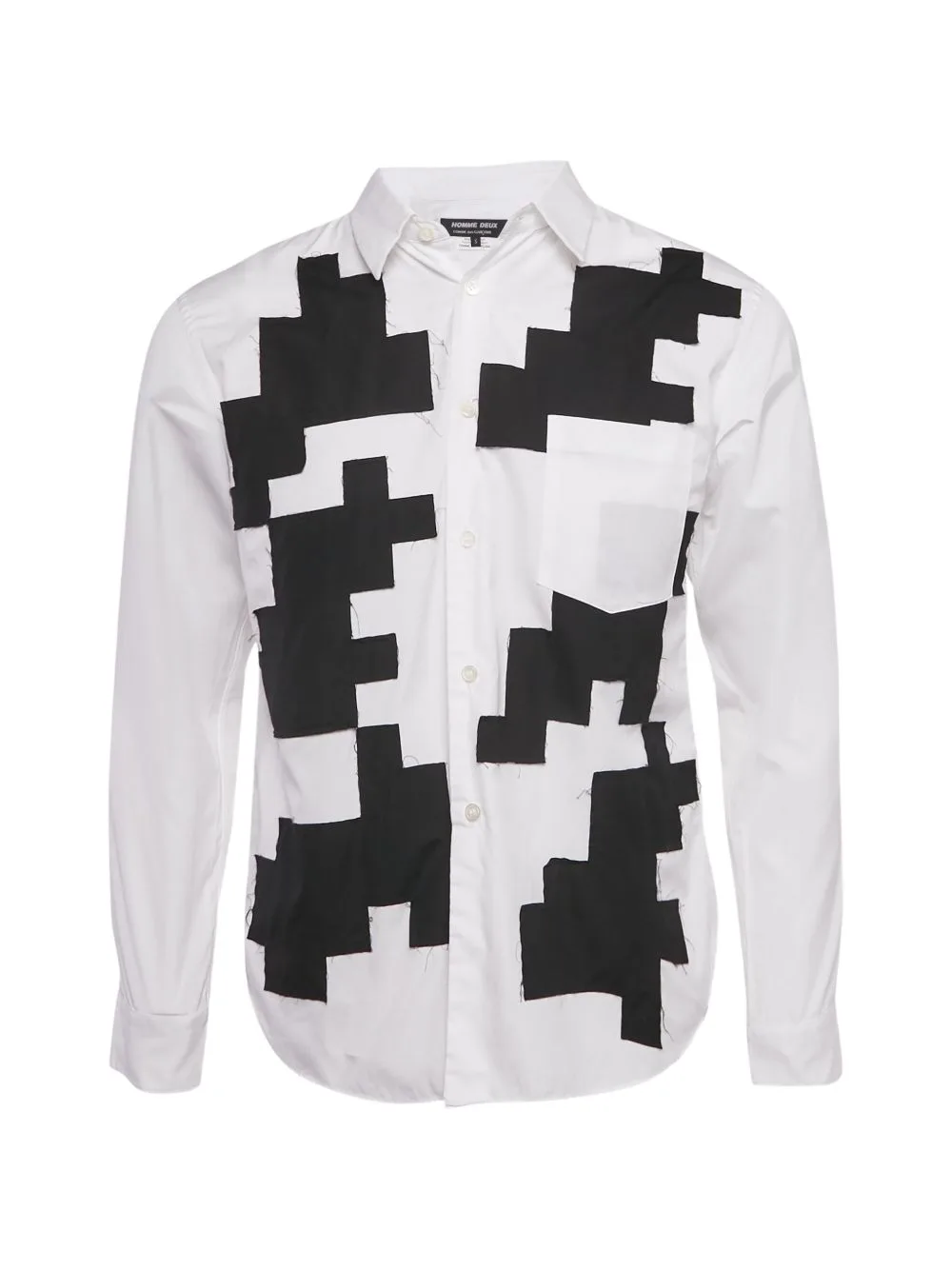 Patchwork Cotton Shirt by Comme Des Garçons Pre-Owned